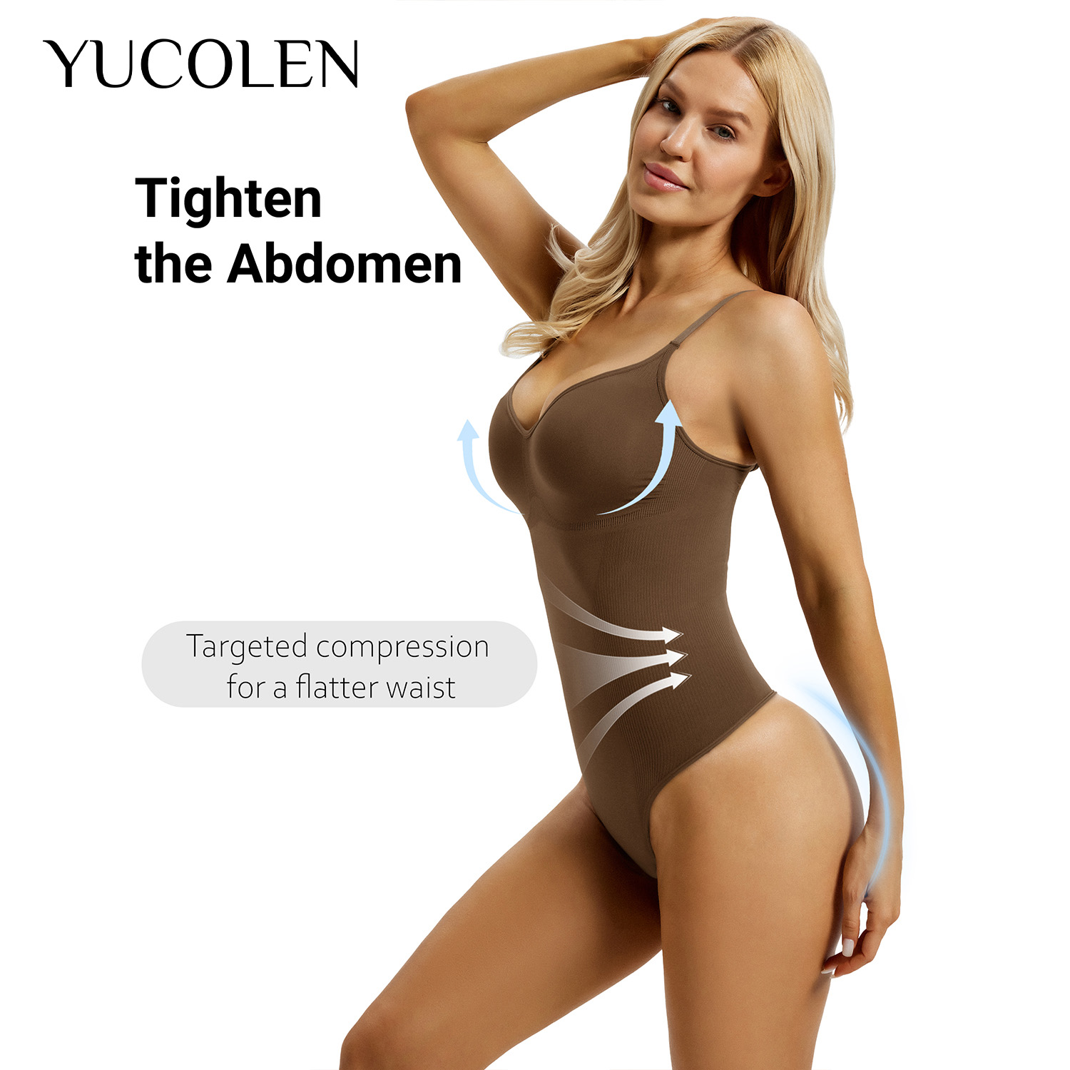 YUCOLEN ชุดบอดี้สูทผู้หญิงแบบค - Shapewear Bodysuit Firm บทวิจารณ์และราคา