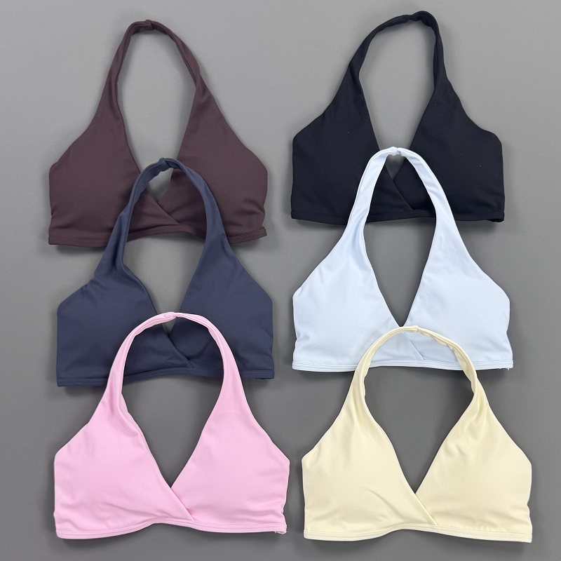 เสื้อออกกำลังกายผู้หญิง ทรงฮอล - Sports Bra High Impact บทวิจารณ์และราคา
